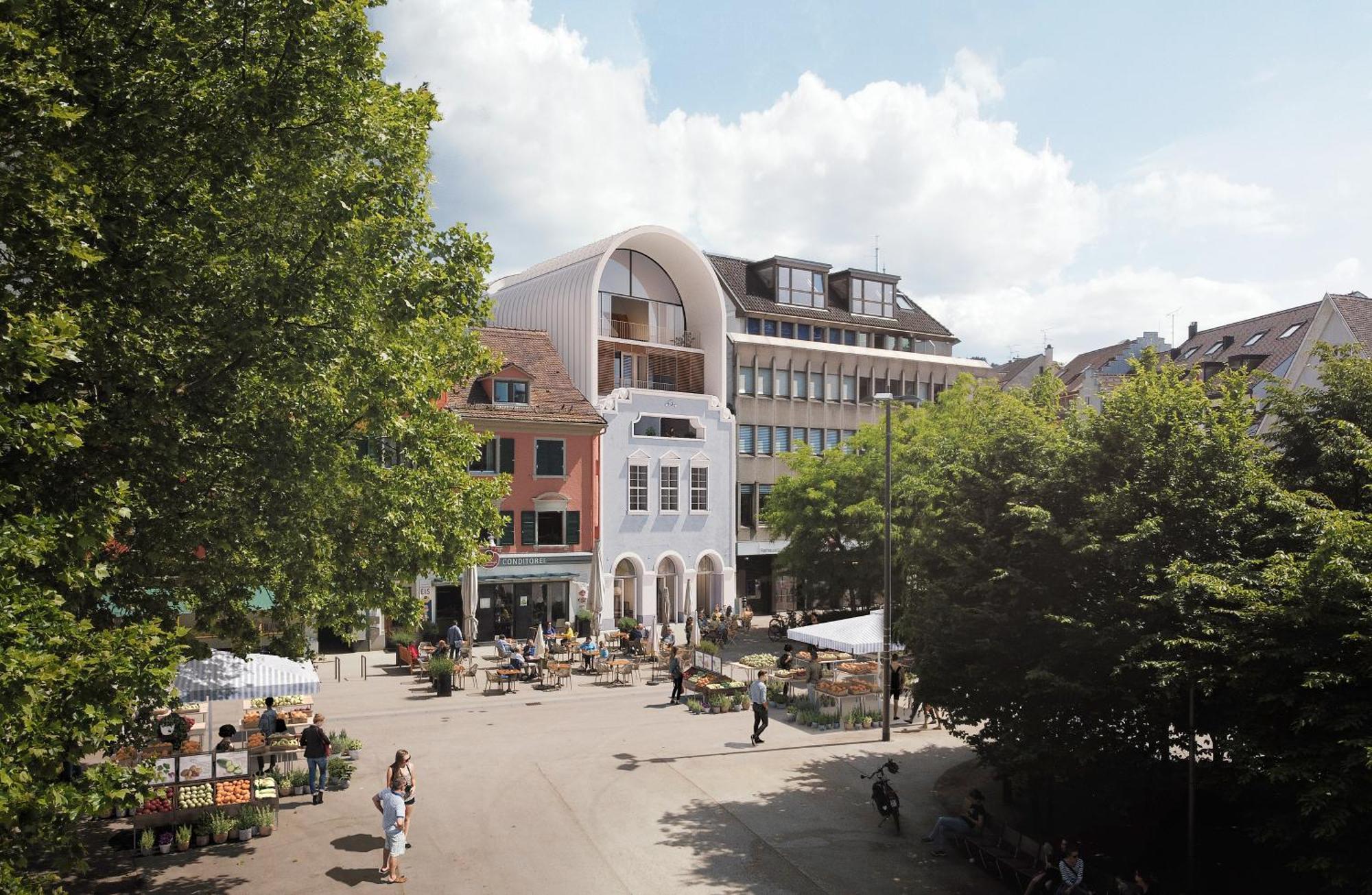 Kleiner Loewe - Stadthotel Bregenz Eksteriør billede